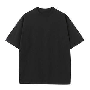 Camisetas de Alto Rendimiento para Hombre, para Todas las Temporadas, Estilo Urbano, Impresión Personalizable, Diseño Sólido, Estilo Cuadrado, Holgadas, Talla Grande, 200 Gramos - Product Image 2