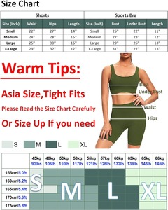 เซ็ตชุดออกกำลังกายสองชิ้นสำหรับเด็กผู้หญิงเซ็กซี่บราออกกำลังกายและกางเกงเลกกิ้งเอวยางยืดดีไซน์เรียบง่าย - Product Image 6