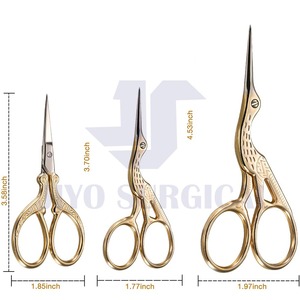 Tijeras de costura a medida para bordar, tijeras de precisión de acero inoxidable para costura y manualidades - Product Image 6