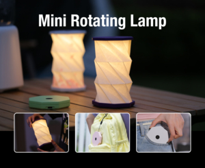 Miễn Phí Mẫu Mới Lạ Sợi Dây Thừng Gấp Xoay Giấy Mini Đèn OEM LED Ánh Sáng Ban Đêm Đảng Trang Trí & Nhà Hàng Ngày Tiện Ích Sinh Viên Đồ Chơi - Product Image 2