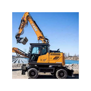 Case pelle sur roues équipement de construction hydraulique efficace machine durable pour les travaux routiers creuser levage manutention - Product Image 6