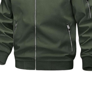 แจ็กเก็ตบอมเบอร์ขนแกะป้องกันแบคทีเรียสำหรับผู้ชายและผู้หญิงปกตั้งสไตล์ใหม่ทุกขนาดสีราคาถูก - Product Image 6