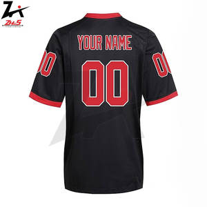 Custom Oversize <b>Boxy</b> Jersey Print Vintage Unisex American Football <b>T</b> <b>Shirt</b> Streetwear Style Mesh Jersey for Mens Oversized - Product Image 2