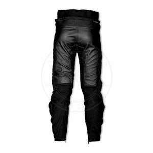 Pantalon de moto en cuir, pantalons de motard imperméables pour l'hiver, All Weather - Product Image 4