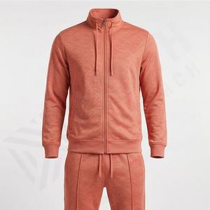 Conjunto Deportivo de Felpa Gruesa de Algodón Unisex para Hombre, Chándales Casuales con Logotipo Personalizado, Sudadera con Capucha Lisa y Pantalones Deportivos para Hombre - Product Image 1