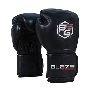 Guantes de Boxeo Profesionales OEM para Adultos, Guantes de Boxeo de Cuero de 12 oz para Entrenamiento, Sparring, Golpes y Competencia - Product Image 1