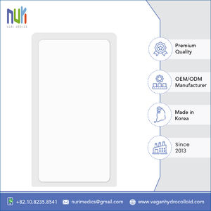 La mejor calidad, suministro OEM/ODM, superventas, logotipo personalizado, parches para espinillas para el cuidado de la cara de 50mm, lámina de hidrocoloide sin silicona hecha en Corea - Product Image 3