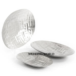 Juego de tres bandejas de chocolate, bandeja de chocolate hecha a mano de excelente calidad, bandeja de chocolate de metal clásica y elegante recién llegada - Product Image 3