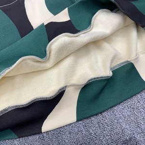 เสื้อสเวตเตอร์พิมพ์ลายพัฟแบบกำหนดเองขนาดพิเศษของผู้ชายเสื้อมีฮู้ดสำหรับผู้ชาย100% ว่างโพลีเอสเตอร์ระเหิดปักโลโก้ได้ตามต้องการ - Product Image 4