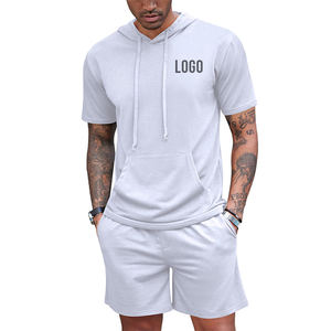 Fabricant de shorts pour hommes 2023 coton épais premium délavé à l'acide OEM ODM personnalisé - Product Image 4