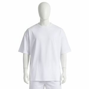 เสื้อยืดผู้ชายสั่งทำขนาดพิเศษ ราคาถูก คุณภาพสูง สีพื้น บริการ OEM สำหรับผู้ชายมืออาชีพ - Product Image 4