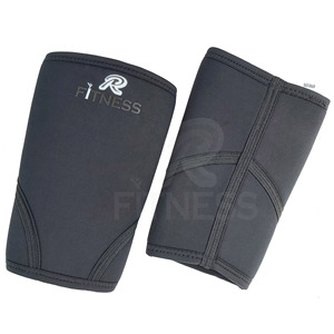 Manchons de compression unisexes en néoprène respirant de 7 mm pour le sport, la musculation et l'haltérophilie, vente en gros personnalisée - Product Image 3