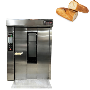 Four rotatif 24 plateaux de bonne qualité avec chariot Altuntop Garantie 1 an 30Kw/H Four de cuisson commercial au gaz Kien An Made In Vietnam - Product Image 1