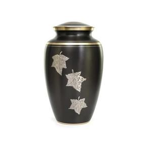 Urne funéraire en métal de luxe pour cendres humaines adultes, décorative, commémorative, fournisseur en gros, options OEM disponibles. - Product Image 2