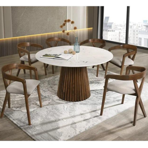 Silla de Comedor de Estilo Moderno Hecha de Madera de Teca Sólida para Muebles para el Hogar con Características Resistentes y Duraderas - Product Image 6