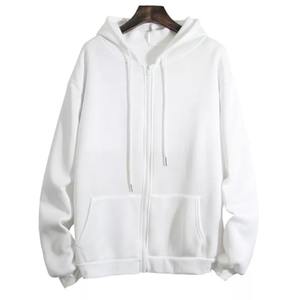 Venta al por mayor Sudadera con capucha en blanco unisex de gran tamaño hombro caído 480 GSM ropa de calle de lana gruesa diseño liso OEM y ODM directo de fábrica - Product Image 1