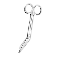 Ciseaux à pansements Lister chirurgicaux industriels DIY en acier inoxydable de 6 pouces, OEM, pour la coupe des sutures en salle d'opération, haute qualité