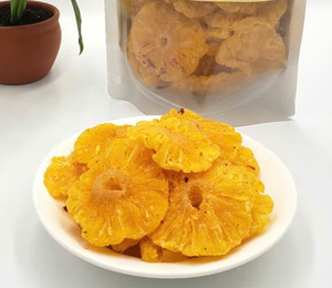 Ananas séché doux sans sucre ajouté, déshydraté, collant et sucré, en gros de l'usine, emballage personnalisé, sacs de 250g et 500g - Product Image 5