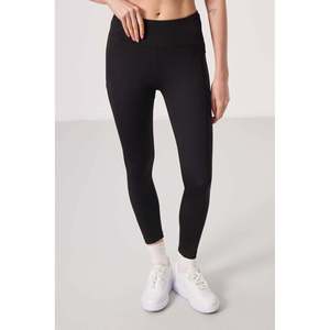 Leggings Tommylife para Mujer, de Poliéster y Elastano, Ajuste Estándar, Flexibles, Color Caqui, Ideales para Ropa Deportiva, Gimnasio y Yoga - Product Image 6