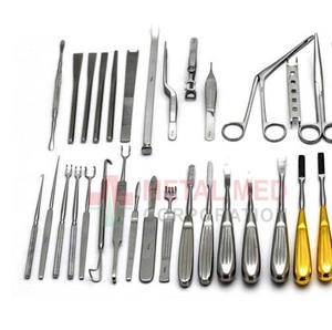 Juego de Instrumentos de Cirugía Plástica y Rinoplastia Manual de Acero Inoxidable de Alta Calidad - Product Image 1