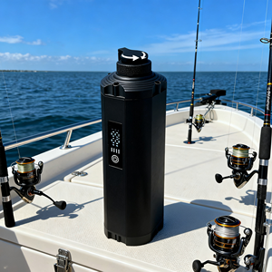 Indicateur de puissance en alliage d'aluminium 10000mAh 14.8V Lithium Ion LiCoO2 21700 bobines batterie 10000 Cycles pour Daiwa Shimano électrique - Product Image 3