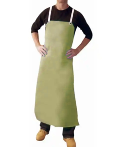 Tablier de travail de soudage en cuir de haute qualité sans manches-Tablier de soudage en cuir résistant aux flammes 2025 - Product Image 4