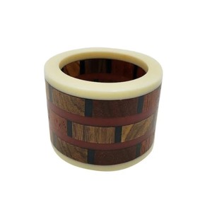 Anneau de serviette en forme de corne, 30 pièces, décoration d'intérieur par lamitierartz, plusieurs modèles, anneaux et colorés à la main - Product Image 6