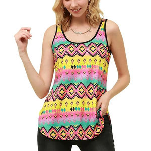 Camiseta sin Mangas Transpirable para Mujer, Marca Privada, al por Mayor, la Más Vendida, Ropa Deportiva para Gimnasio - Product Image 1