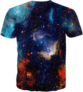 Vente en gros de t-shirts en coton épais pour hommes, couleurs vives, épaules tombantes, tricotés, respirants, col rond, imprimés par sublimation. - Product Image 6