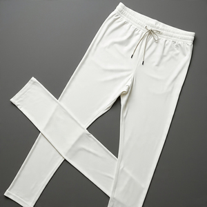 <b>Compression</b> Drawstring Waist Legging Men's High Quality Workout Fitness Wear Leggings Men <b>Compression</b> Drawstring Pants Mens - Product Image 6