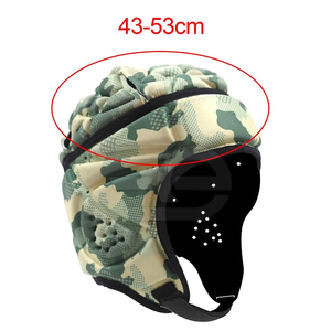 Casques de rugby durables, coque en ABS, conception ventilée, rembourrage intérieur souple, protection de la tête résistante aux chocs pour les entraînements et les matchs - Product Image 4