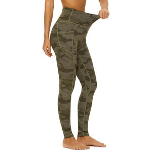 Leggings pour femmes à la mode Vêtements de sport Leggings d'entraînement taille haute Pantalons de yoga confortables Leggings coupés en V - Product Image 3