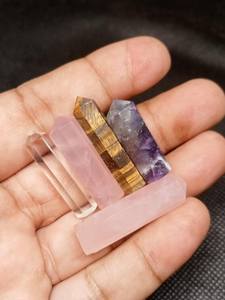 Wholesale Mixed Gemstone Pencil Wands Natural <b>Crystal</b> Points for Chakra Meditation and <b>Healing</b> - Product Image 5