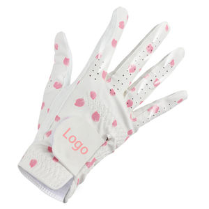 Fabricant de gants de golf Logo personnalisé Gants de golf respirants Cabretta Gants de golf de sport en cuir antidérapants pour femmes - Product Image 3