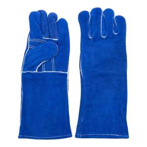 Guantes de Soldadura de Cuero Resistentes | Guantes de Trabajo de Seguridad para Aparejadores al por Mayor | Guantes Cómodos con Puño Holgado | Venta al por Mayor de Artículos Resistentes - Product Image 1