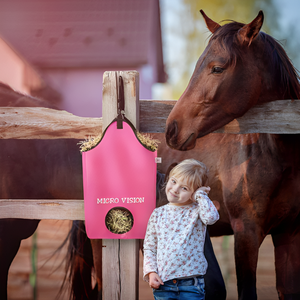 Selle de dressage en nylon robuste de haute qualité équitation sac de foin à alimentation lente conçu pour les chevaux équestres - Product Image 5