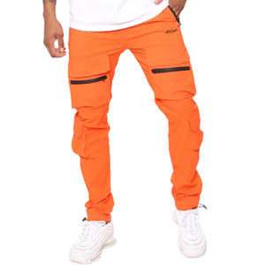 Pantalones Ecológicos para Hombre, Pantalones Casuales de Algodón Lavado, Estilo Jogger, Hechos en Fábrica, Ropa de Moda Urbana - Product Image 1