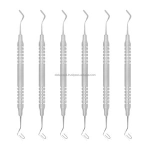 Kit de Extracción Dental Manual de Acero Inoxidable Duradero, Periótomo, Uso Quirúrgico Periodontal Atraumático para Hospitales y Clínicas, Ergonómico - Product Image 1