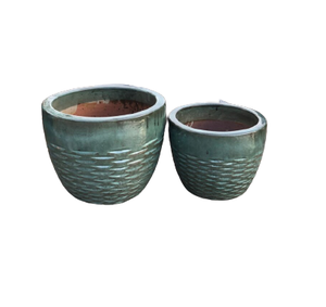 [Leo Nguyen Le] - Jardinières pour fleurs de jardin - Décoration intérieure/extérieure Grande jardinière en céramique pour le jardinage - Product Image 1