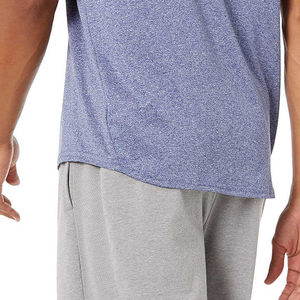 Camiseta sin mangas de algodón 100% para hombre de ajuste definido verano/gimnasio estilo urbano tejido que absorbe la humedad corte Atlético - Product Image 4
