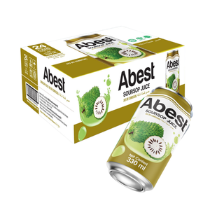 Latas de zumo de frutas y verduras frescas de etiqueta privada al por mayor-Bebida de zumo de Guanábana para refrescos para bebidas refrescantes - Product Image 2