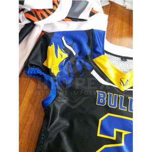 Camisetas de fútbol americano hechas a medida de la mejor calidad, mangas cortas transpirables disponibles a precios al por mayor - Product Image 6