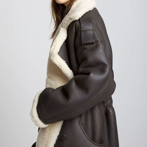 Veste en cuir pour femmes de nouveau style | Meilleures vestes en cuir de mode pour femmes d'arrivée pour vêtements d'hiver/Vestes en cuir à manches longues - Product Image 6