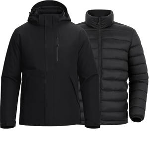 Veste matelassée moderne et tendance pour femmes, avec tissu tissé respirant, teinture unie, coupe-vent, construction isolante - Product Image 1