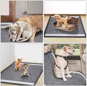 Coussinets d'apprentissage pour animaux de compagnie en pulpe de bambou biodégradable de bonne qualité, absorbants pour l'urine - Product Image 5