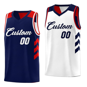 Numéro de nom imprimé personnalisé le plus vendu pour l'uniforme de maillot de basket-ball pour hommes disponible au prix de gros - Product Image 2