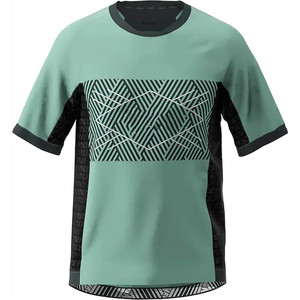 T-shirts de sport athlétiques pour hommes de haute qualité, décontractés d'été, séchage rapide, respirants, MONO RIDERS, manches courtes, coupe régulière, 95% - Product Image 1