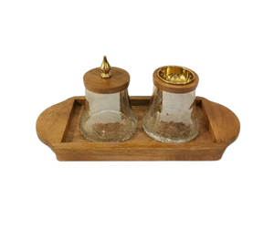 New Design Luxury Handmade <b>Arabic</b> Wooden Inlay Magnetic Bakhoor burner Tray <b>Set</b> at Wholesale Price for Ramadan Eid Gift - Product Image 2