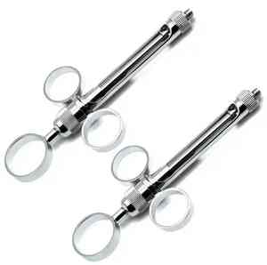 Jeringa Dental de Acero Inoxidable, Instrumento Quirúrgico Dental con Cabezal, Jeringa de Aspiración de Anestesia Dental - Product Image 2