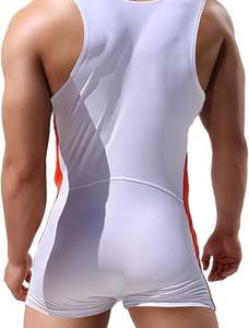 Nueva Llegada IRON BULL IMPEX Singlets de Lucha Libre para Hombre en Spandex/Poliéster de Alta Calidad, Diseño Personalizable OEM/ODM, Fresco y Seco - Product Image 3